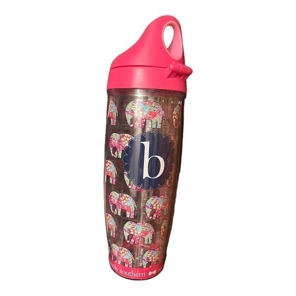 TERVIS & Simply Southern monogram “b” boho elephant tumbler 24oz unused - Picture 1 of 16